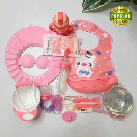 Popular Baby Care Combo - 13 Pcs