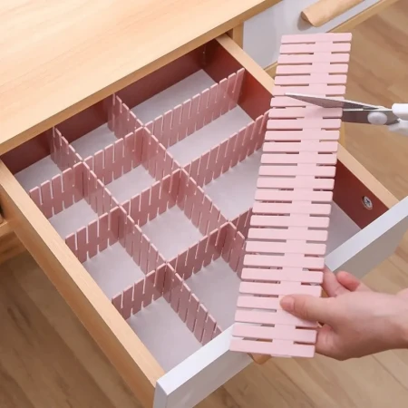 Adjustable Drawer Dividers - 6 Pcs Drawer Organizer