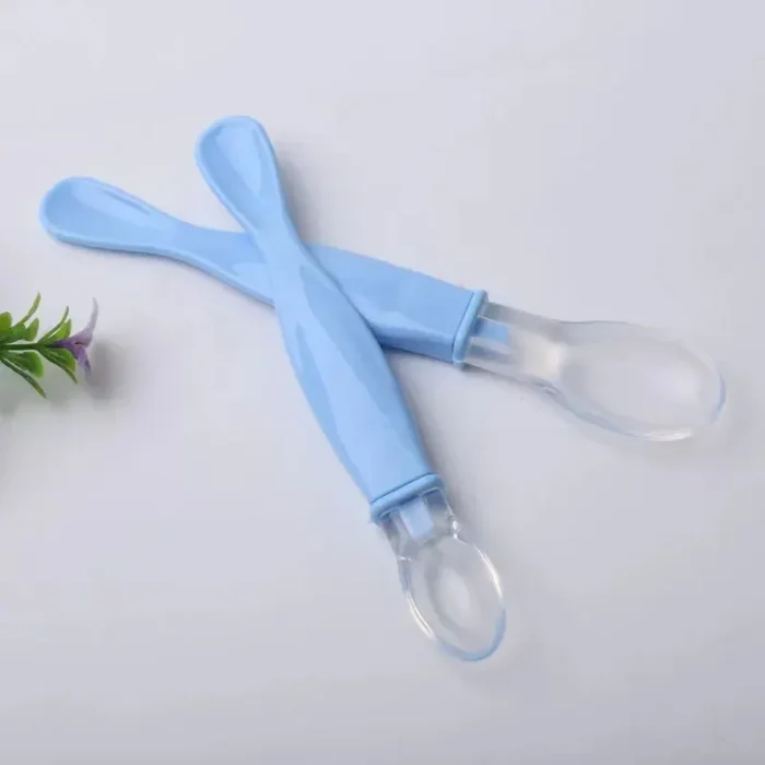 Soft Silicone Baby Spoon