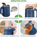 Stainless Steel Multifunctional Spice Grinder