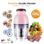 Capsule Cutter Quatre Mini Electric Multipurpose Food Chopper, Food Processor Blenders