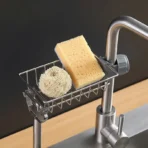 Kitchen Faucet Sink Rack – Kitchen Stainless Steel Sink Drain Rack
