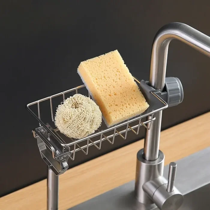 Kitchen Faucet Sink Rack – Kitchen Stainless Steel Sink Drain Rack