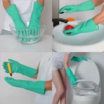 Silicone High Quality Dish Washing Kitchen Hand Gloves