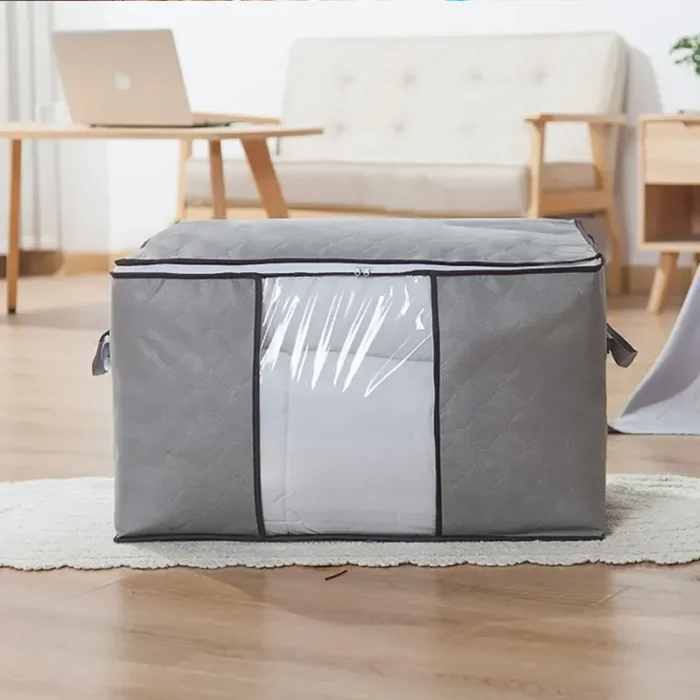 Winter Cloths Storage Organizer Bags - Quilt Storage Bag, Cloth Organizer, Winter Wardrobe Storage Organizer