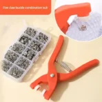 Snap Button Kit With Hand Pressure Pliers