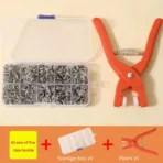 Snap Button Kit With Hand Pressure Pliers