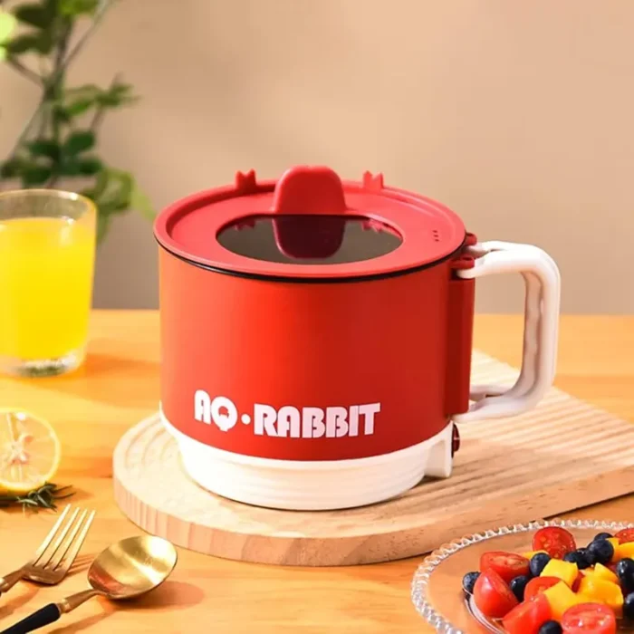 Mini Electric Hot Pot With Foldable Handle