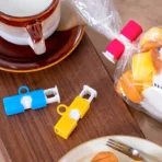 10Pcs Reusable Bag Sealing Clips for Food Fruit Bread Storage