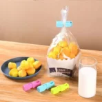 10Pcs Reusable Bag Sealing Clips for Food Fruit Bread Storage