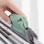 Window Seal Gap Brush House Cleaning Brush Cleaning Equipment Small Brush - Window Groove Cleaning Brush Washable Venetian Blade Dust Cleaner Microfiber Window Slot Clean Tool