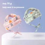 Adjustable Harness Baby Head Protector without Bumps