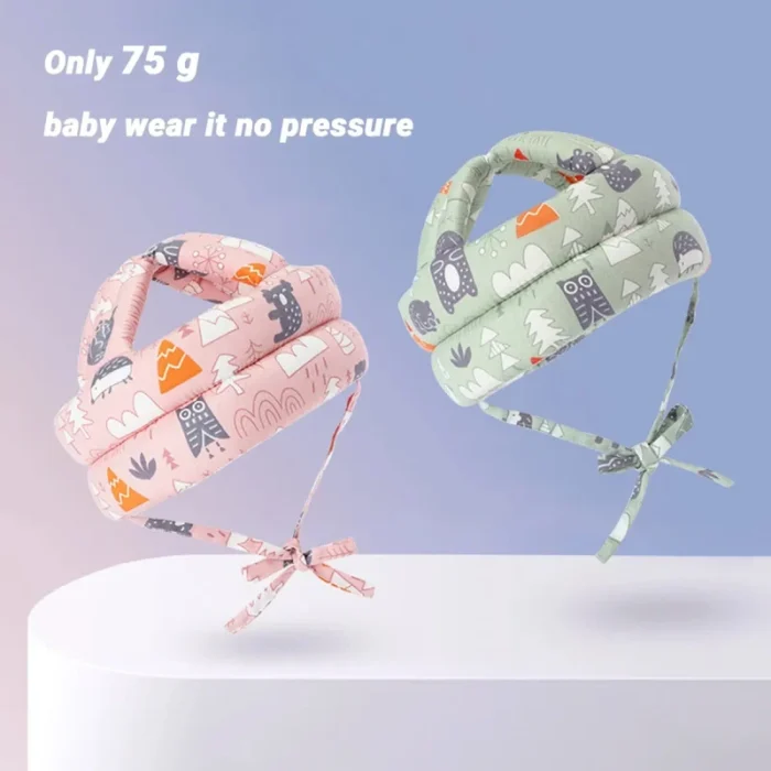 Adjustable Harness Baby Head Protector without Bumps