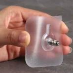 Transparent Wall Hook With Nut