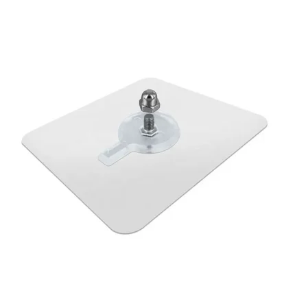 Transparent Wall Hook With Nut