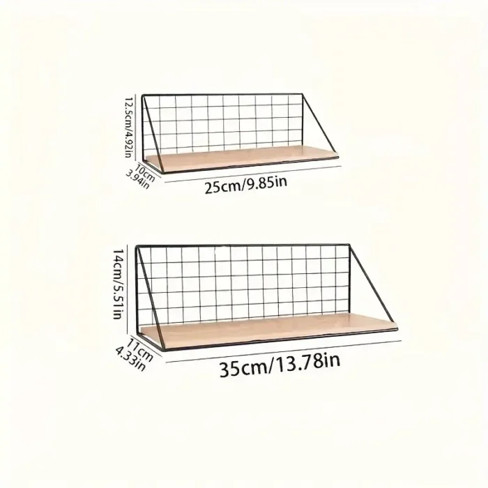 BaiBnn Wall Shelf Wall Rack Wall Wall Rack Bedroom Bathroom Wall Dormitory Artifact Bedside Storage Rack (Color : White, Size : 40X11X14cm)