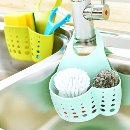 Kitchen Sink Sponge Holder Storage Basket