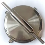 Rolling Pin and Dish Stainless Steel Roti Paratha maker Belan & Chakla Hand Made Wooden Chakla Belan Rolling Pin Kitchen Utensils chakla Wooden belan roti chapati Maker Rolling pin