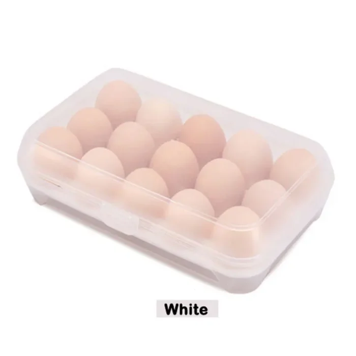 Smart 34 Grid Egg Storage Box | Kitchen Food Storage & Dispenser for Home & Office