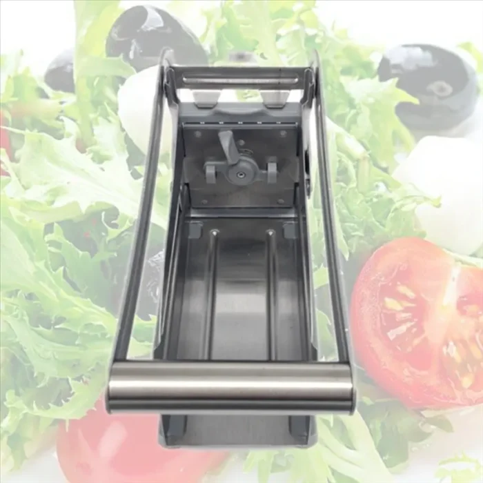 French Fry Stainless Steel Potato chipper machine, with 2 Blades Machine Maker Slicer, Easy Home Made French Fries Machine Chips Cutter, Salad Vegetable & Potato Chipper by Levelex