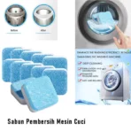 Washing Machine Cleaner 24 Tablets - Deep Cleaning Descaler Pods For HE Front Loader & Top Load Washer, Septic Safe Eco-Friendly Deodorizer, Clean Inside Drum And Laundry Tub Seal - 12