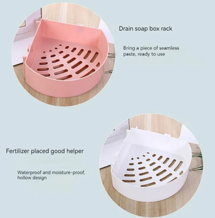 Bathroom Corner Rack