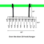 19 Hooks Door Hanger