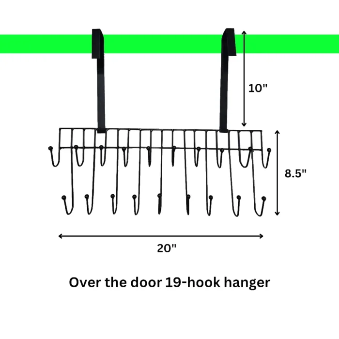 19 Hooks Door Hanger