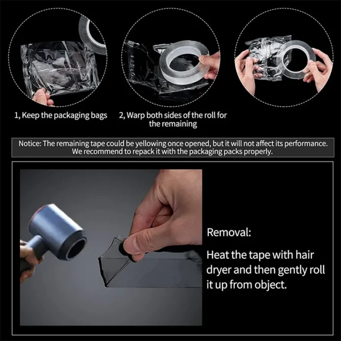 Double Sided Magic Tape