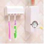 Automatic Toothpaste Dispenser and Brush Holder Set