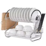 Stainless Steel 2 Tier Dish Rack