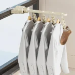Portable Clothes Drying Rack for Travel Space Saver Window Hanger Creative Wall Mount Indoor Drying Rack for Clothes