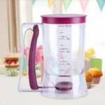 900ml Hand Batter Dispenser Batter Mixer Home Diy Cake Pancake Muffin Baking Waffles Batter Dispenser Cups Cupcakes Baking Tools