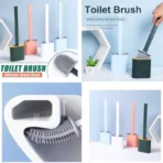 SILICONE TOILET CLEANING BRUSH