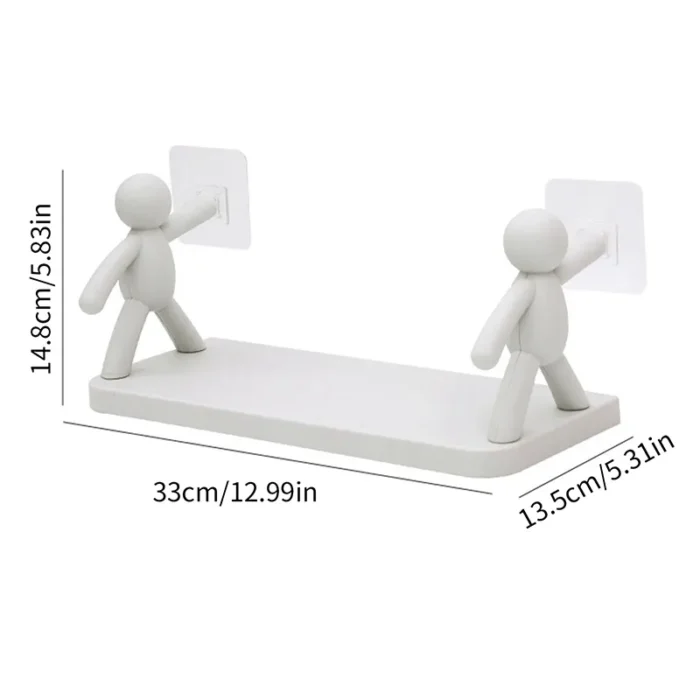 Creative Bathroom Storage Shelves