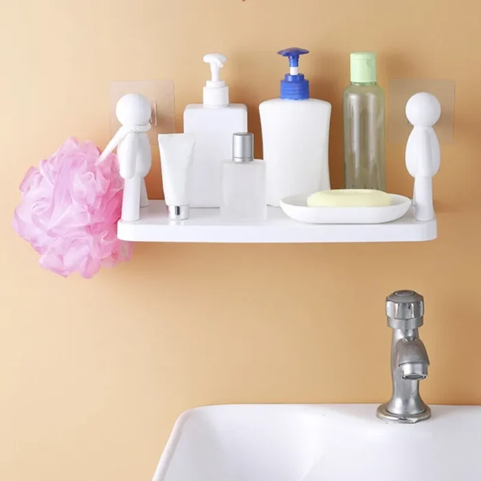 Creative Bathroom Storage Shelves