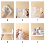 Creative Bathroom Storage Shelves