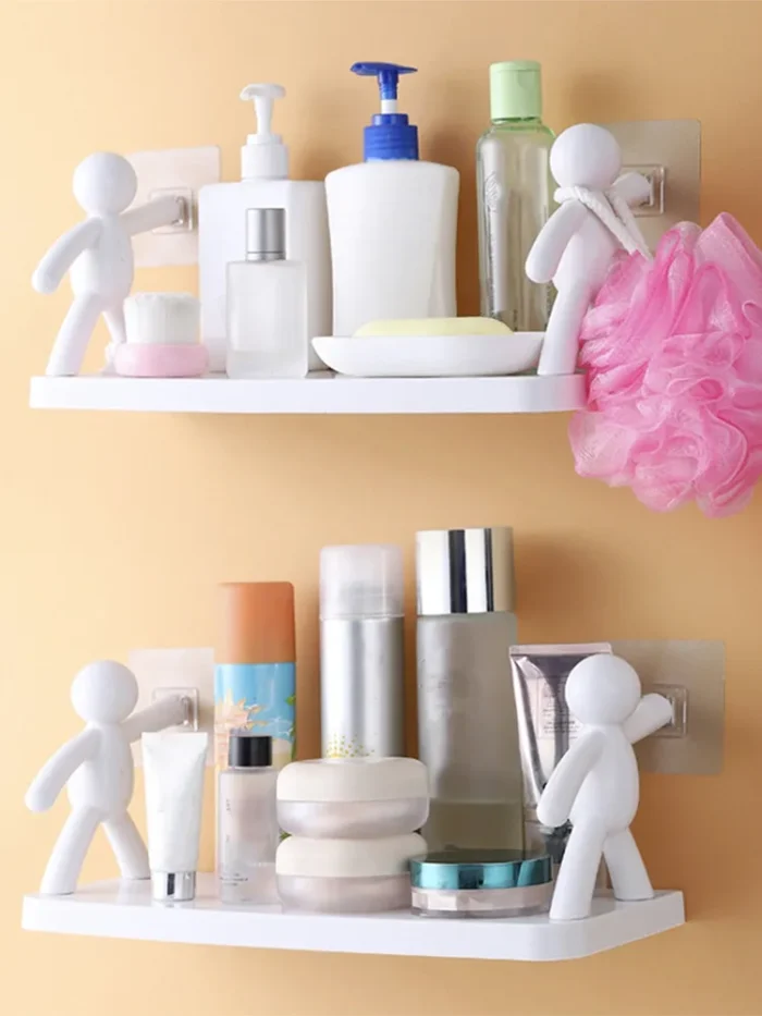 Creative Bathroom Storage Shelves