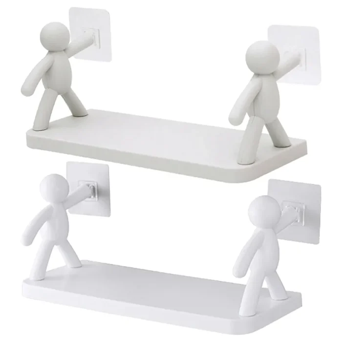 Creative Bathroom Storage Shelves
