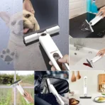 Trending Mini Handheld Portable Cleaning Mop – For Bathroom, Car, Window & Glass Cleaning