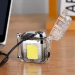 2 IN 1 MINI RECHARGEABLE LIGHTER