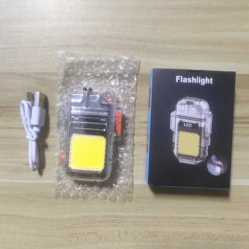 2 IN 1 MINI RECHARGEABLE LIGHTER
