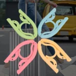 Portable Plastic Clothes Hanger
