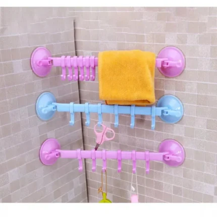 6 Hooks Adjustable Double Suction Hanger