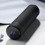 Stainless Steel Thermal Bottle With Digital Thermometer 500ml Led Bilayer Flask Vacuum Insulated Bottle Portable Thermos Bottle