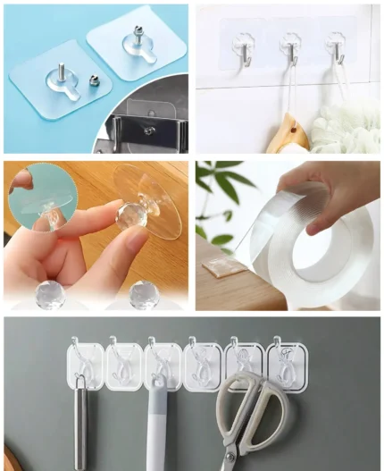 Wall Hook Combo with Magic Tape
