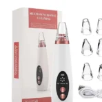 Electric Vacuum Electric Acne / Blackhead Remover Extractor 6 Suction Head Beauty Machine for Skin Care – Black Head Remover