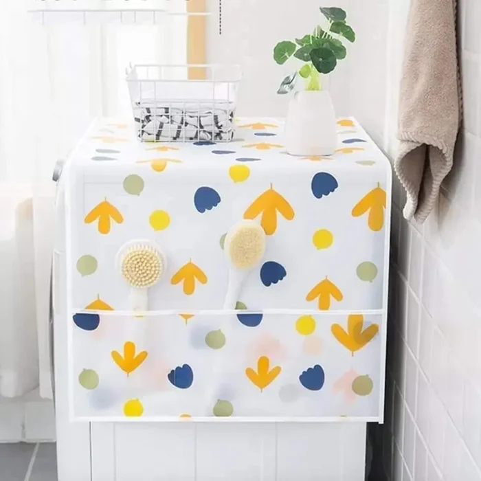 Dust Proof Fridge Cover - Refrigerator Dust Cover - Image 3