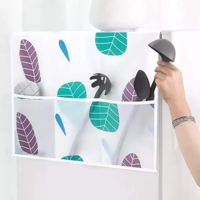 Dust Proof Fridge Cover - Refrigerator Dust Cover - Image 4