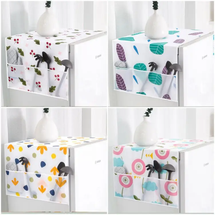 Dust Proof Fridge Cover Refrigerator Dust Cover